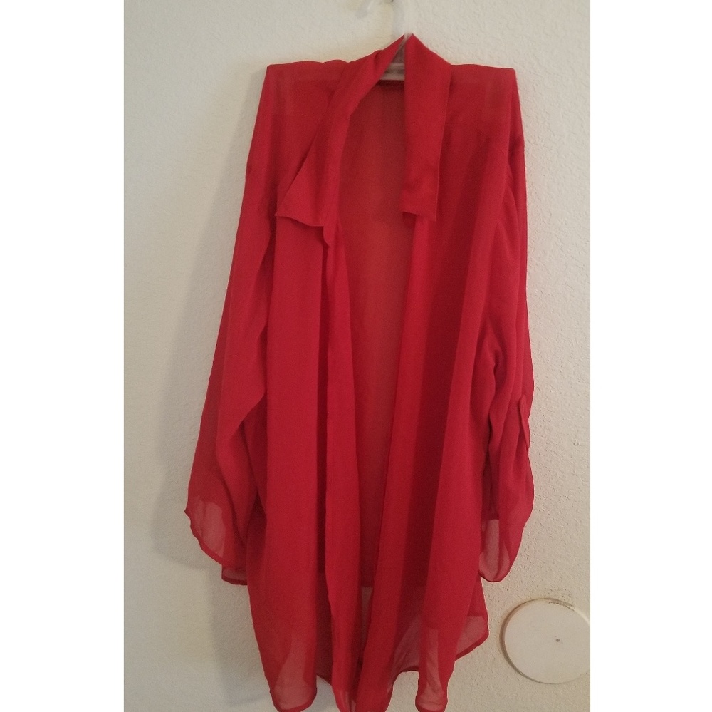 Plus size Red shirt